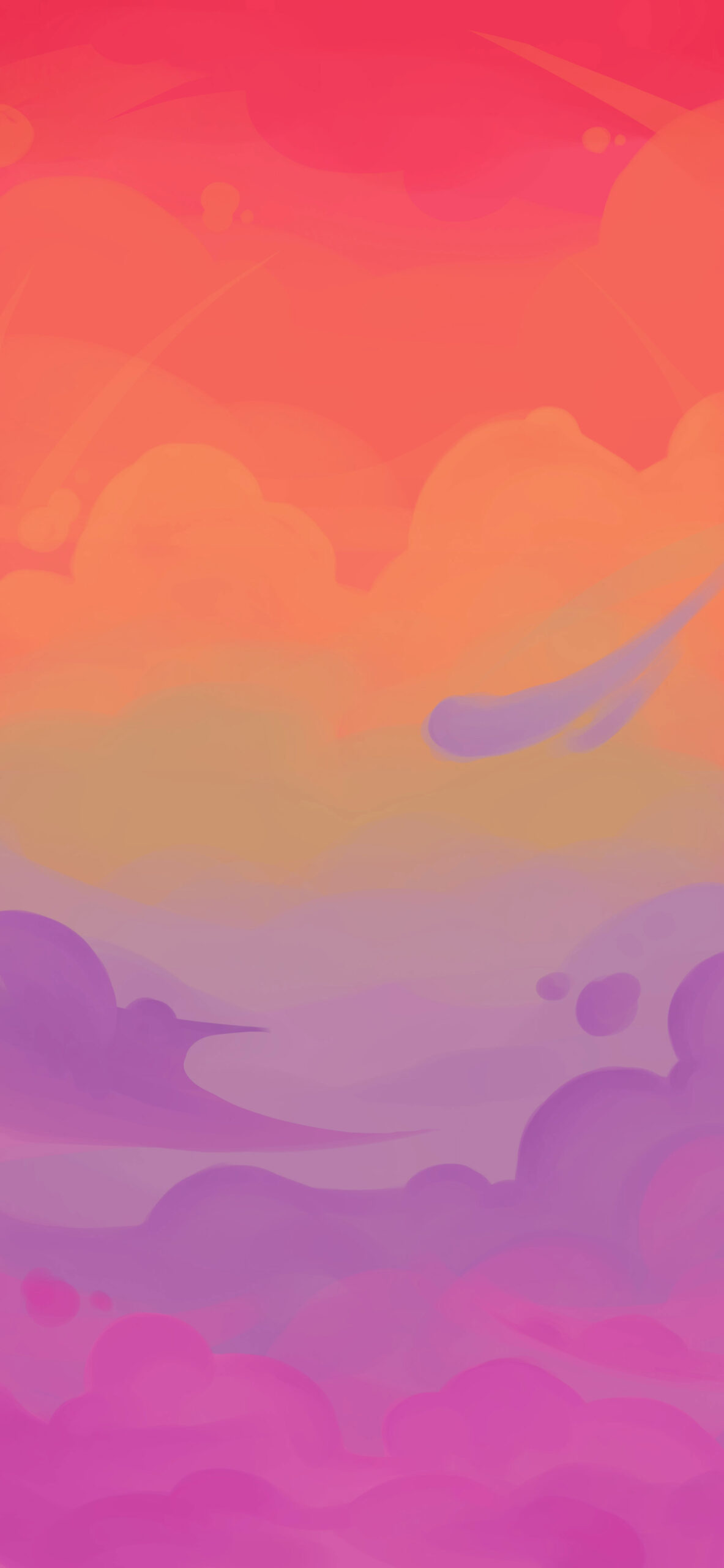 rainbow clouds aesthetic wallpaper 2