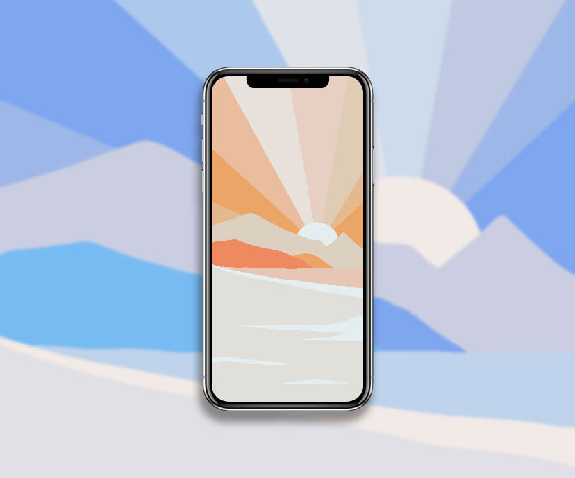 sunset pastel wallpapers collection