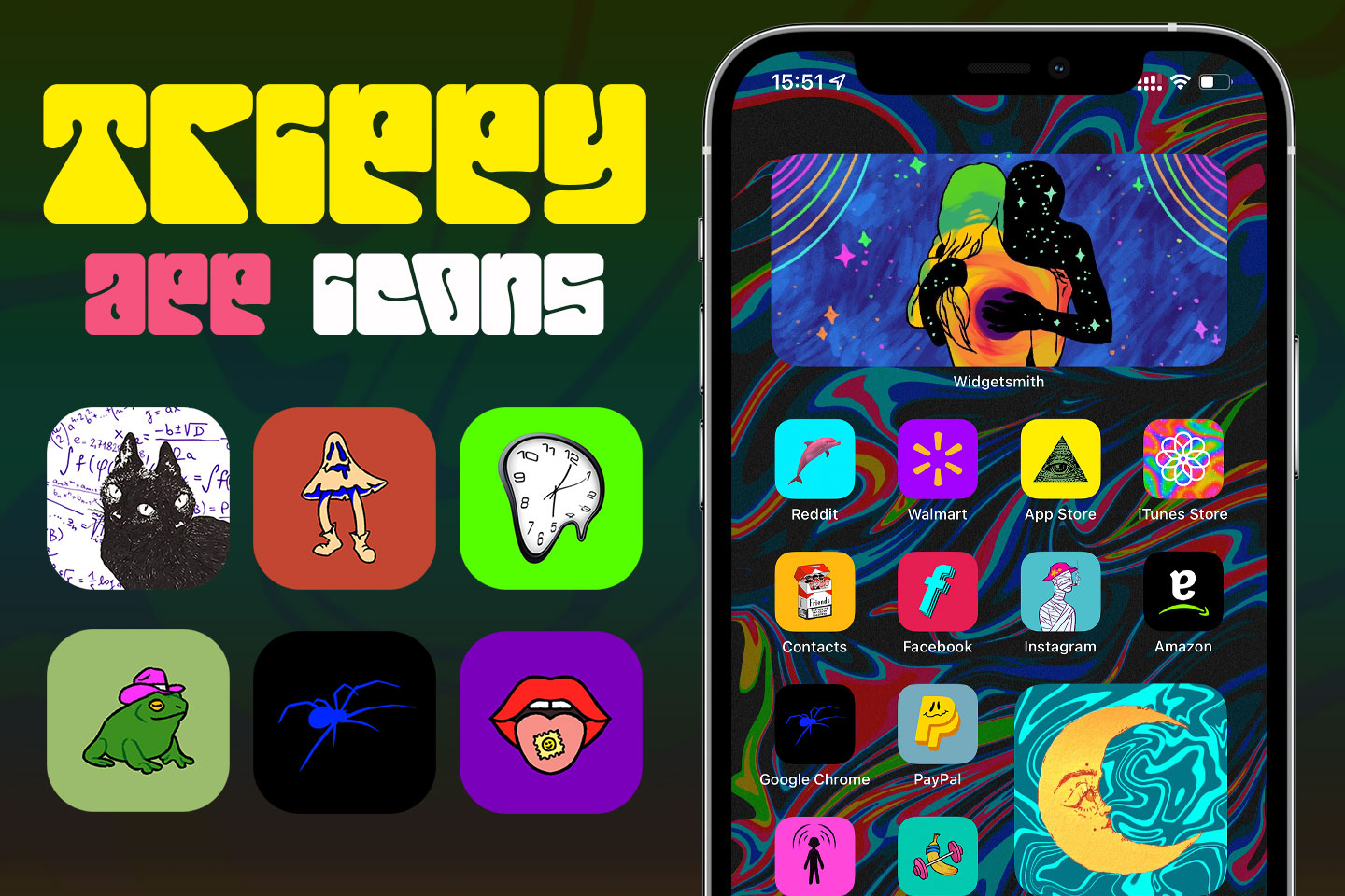 trippy app icons pack