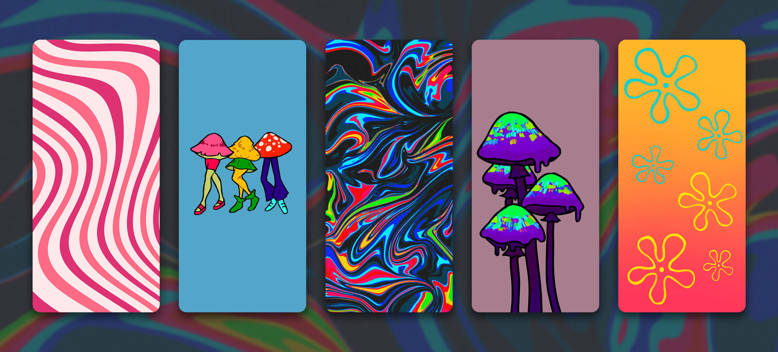 trippy wallpapers pack preview 6