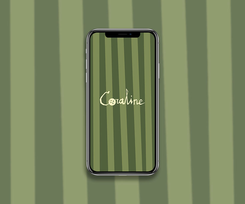 coraline logo green wallpapers collection