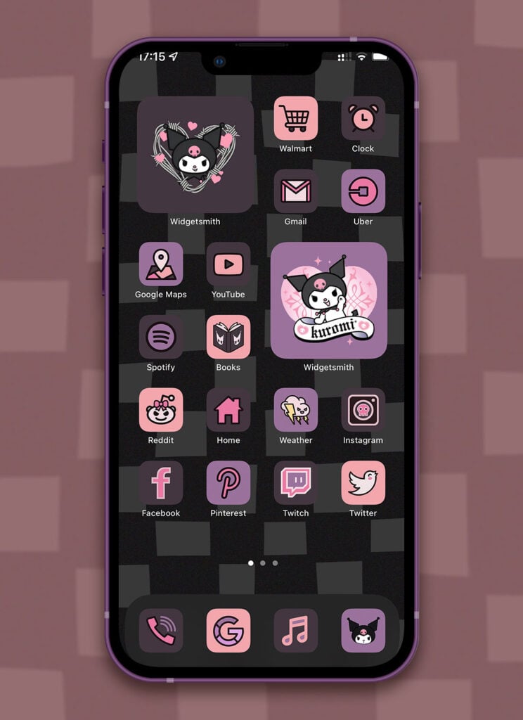 Kuromi App Icon Ideas App Icon Kawaii App Custom Icons | Sexiz Pix