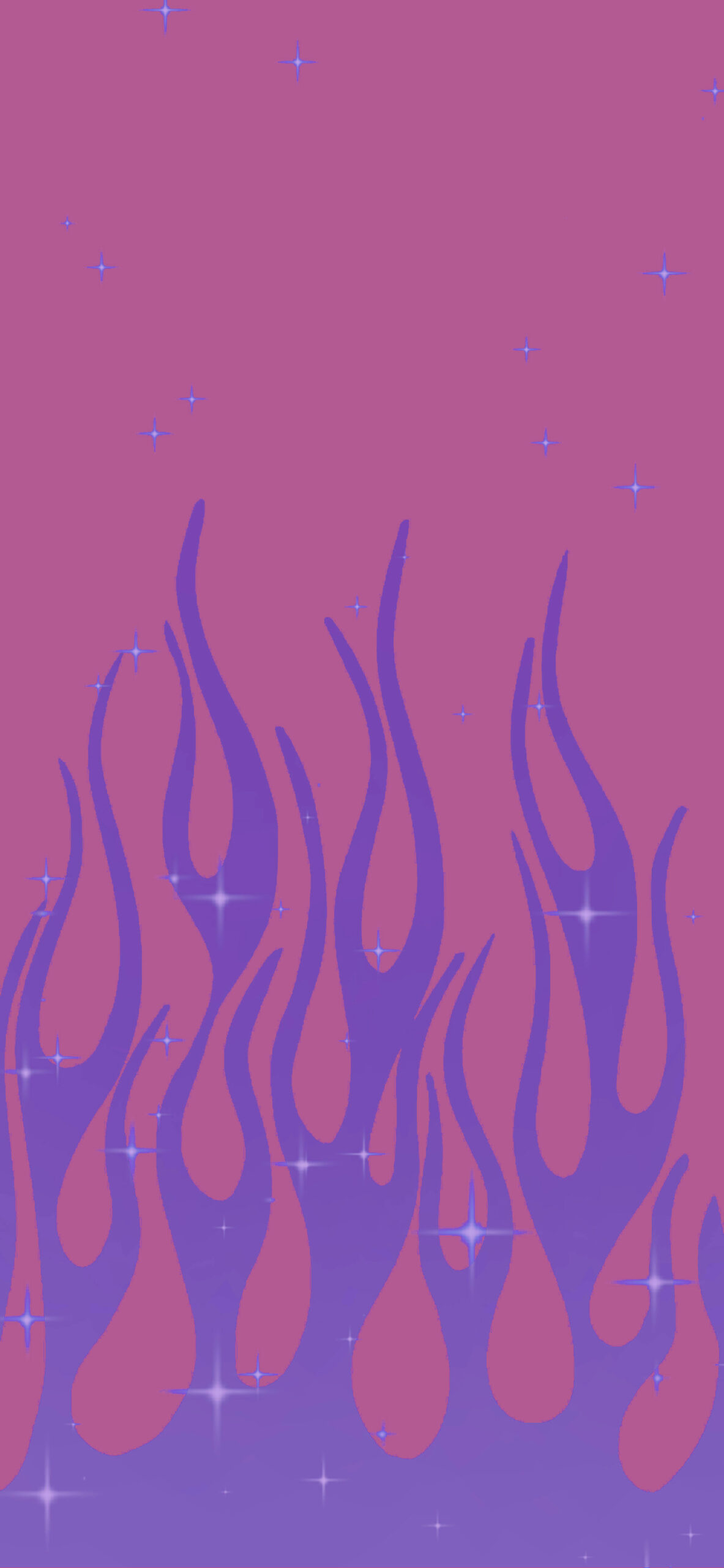pink and purple flame wallpaper 2