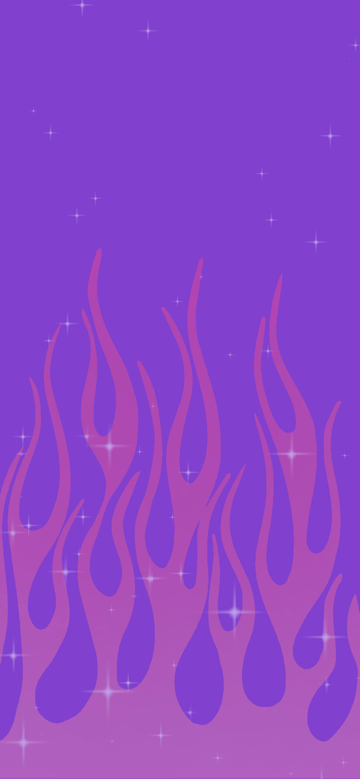 pink and purple flame wallpaper 3