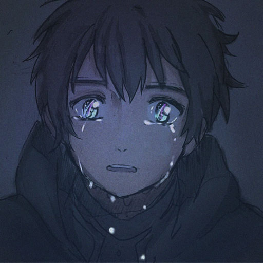 sad anime pfp 10
