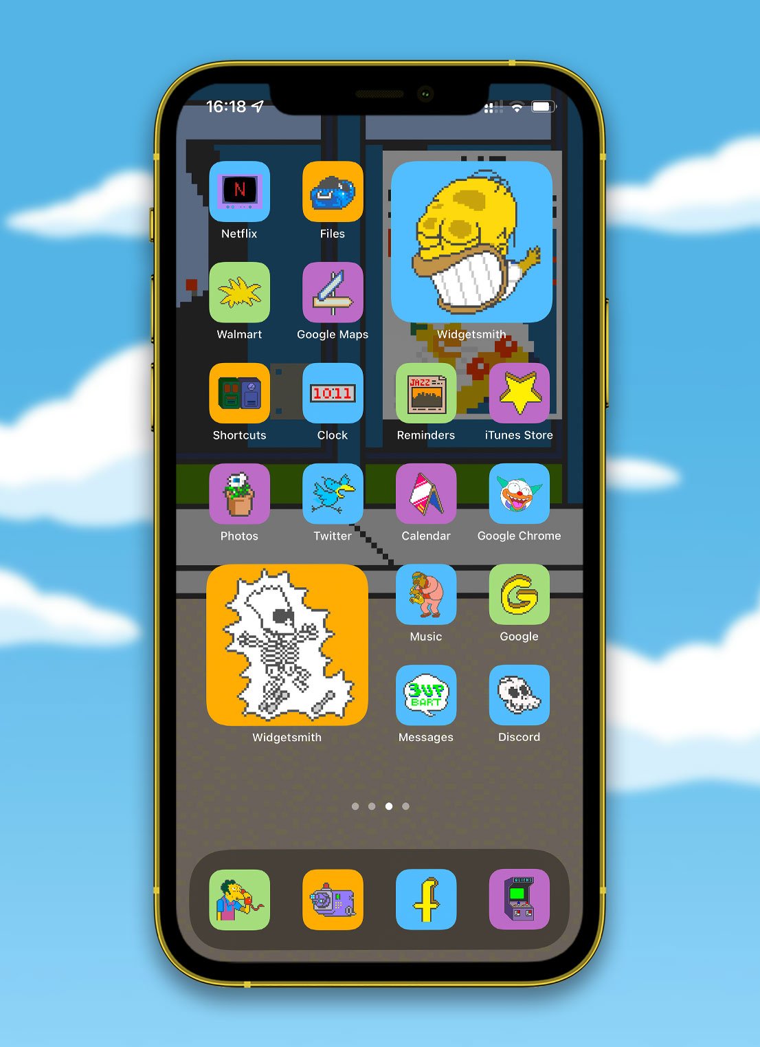 The Simpsons Arcade Game App Icons for iPhone - Simpsons Icons