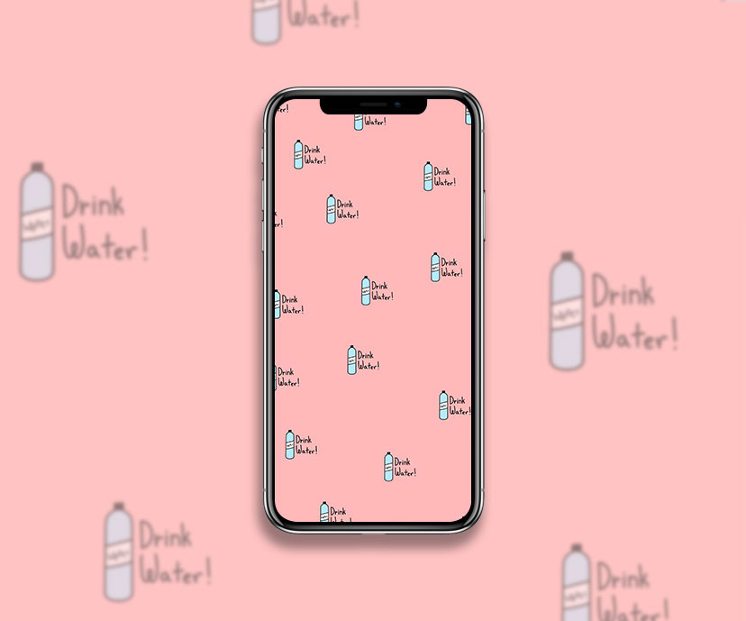 drink water pink wallpapers collection