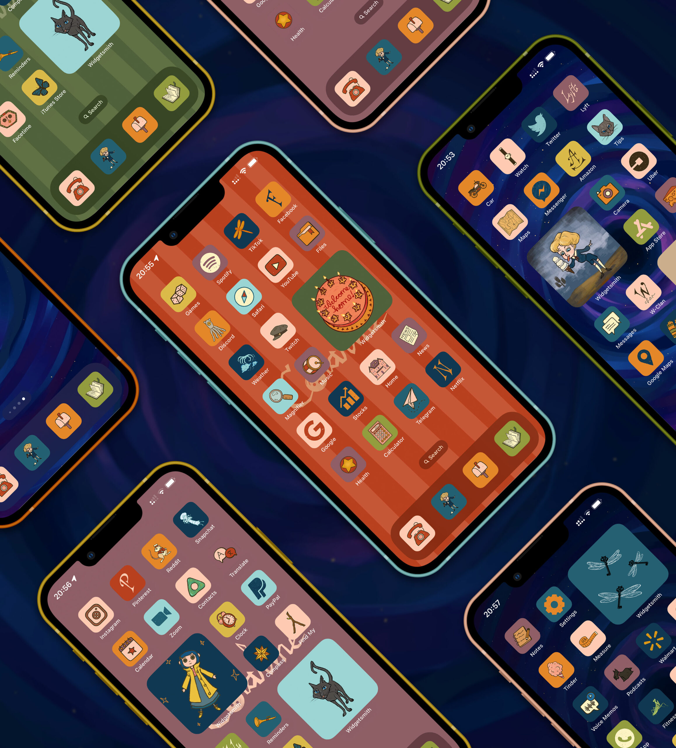coraline app icons pack preview 1