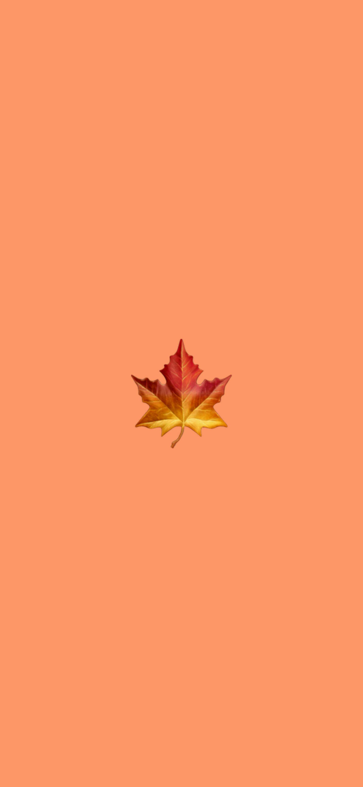 maple leaf aesthetic emoji walpaper