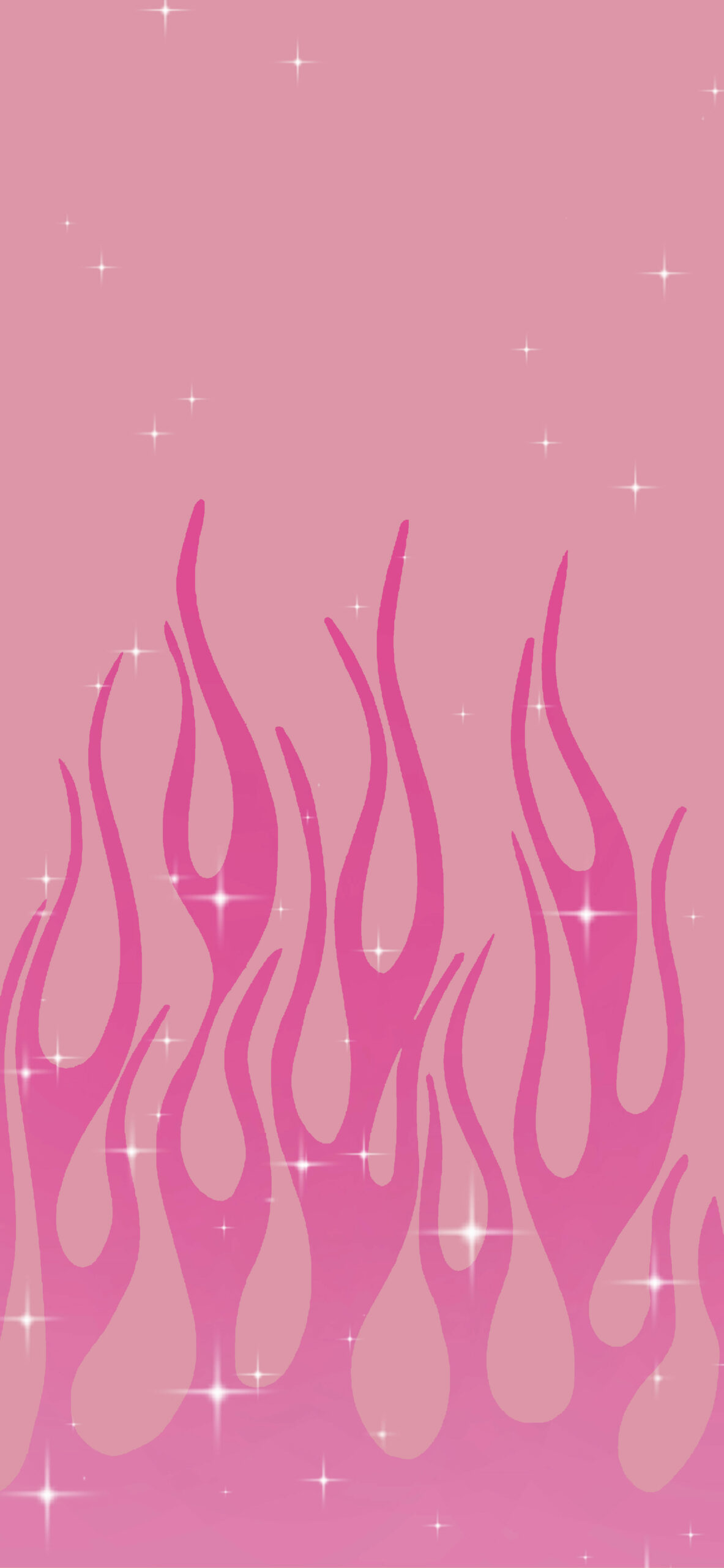 pink flame wallpaper