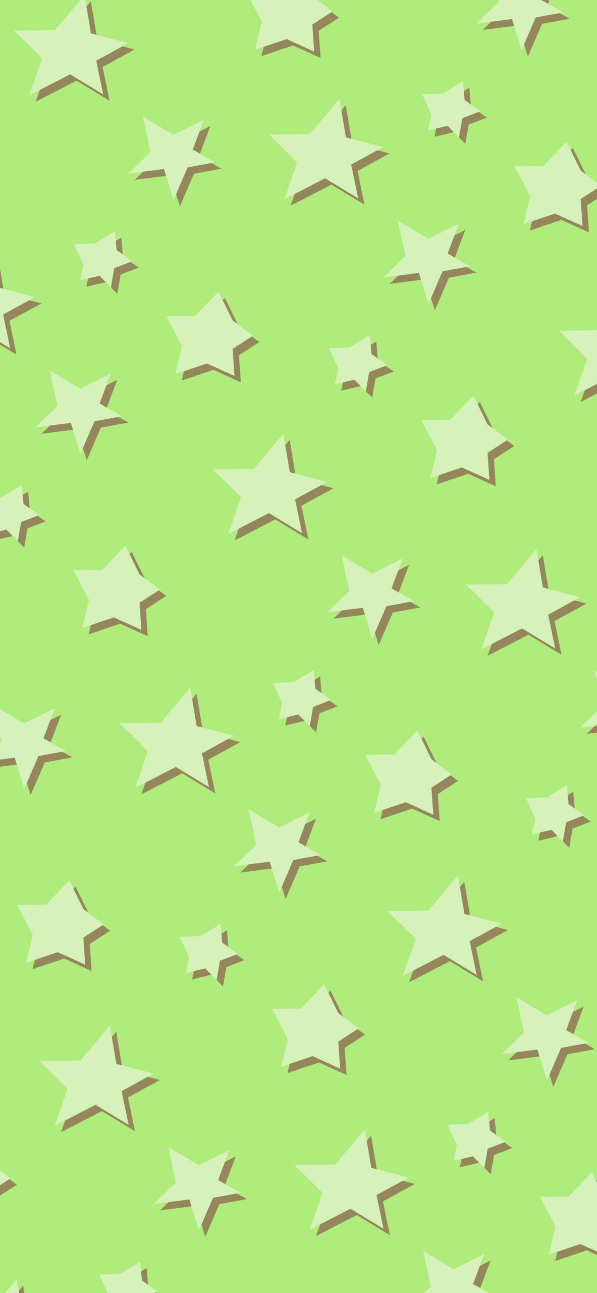 stars pattern green background