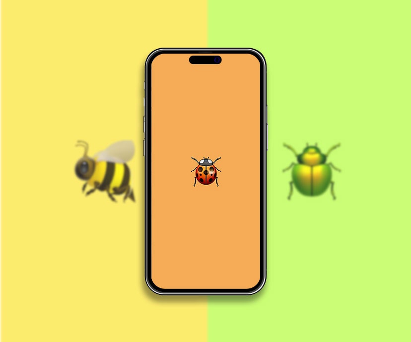 coccinelle abeille coccinelle esthétique emoji fonds d’écran collection