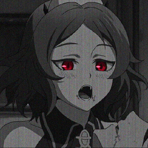 dark anime glowing eyes pfp 19