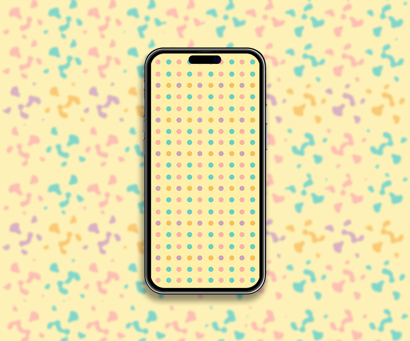 dot pattern pastel wallpapers collection