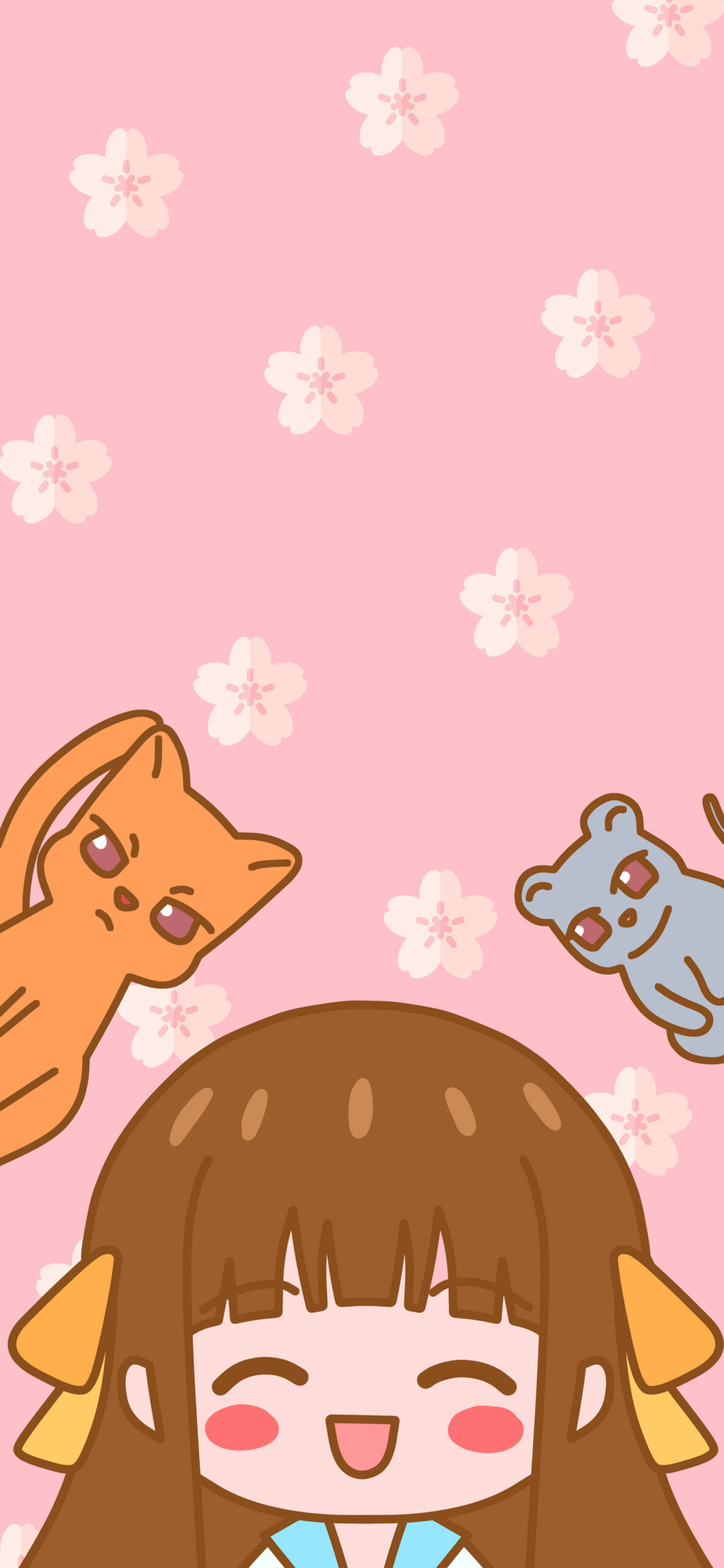 Fruits Basket Tohru Pattern Pink Wallpapers - Anime Wallpapers 4k