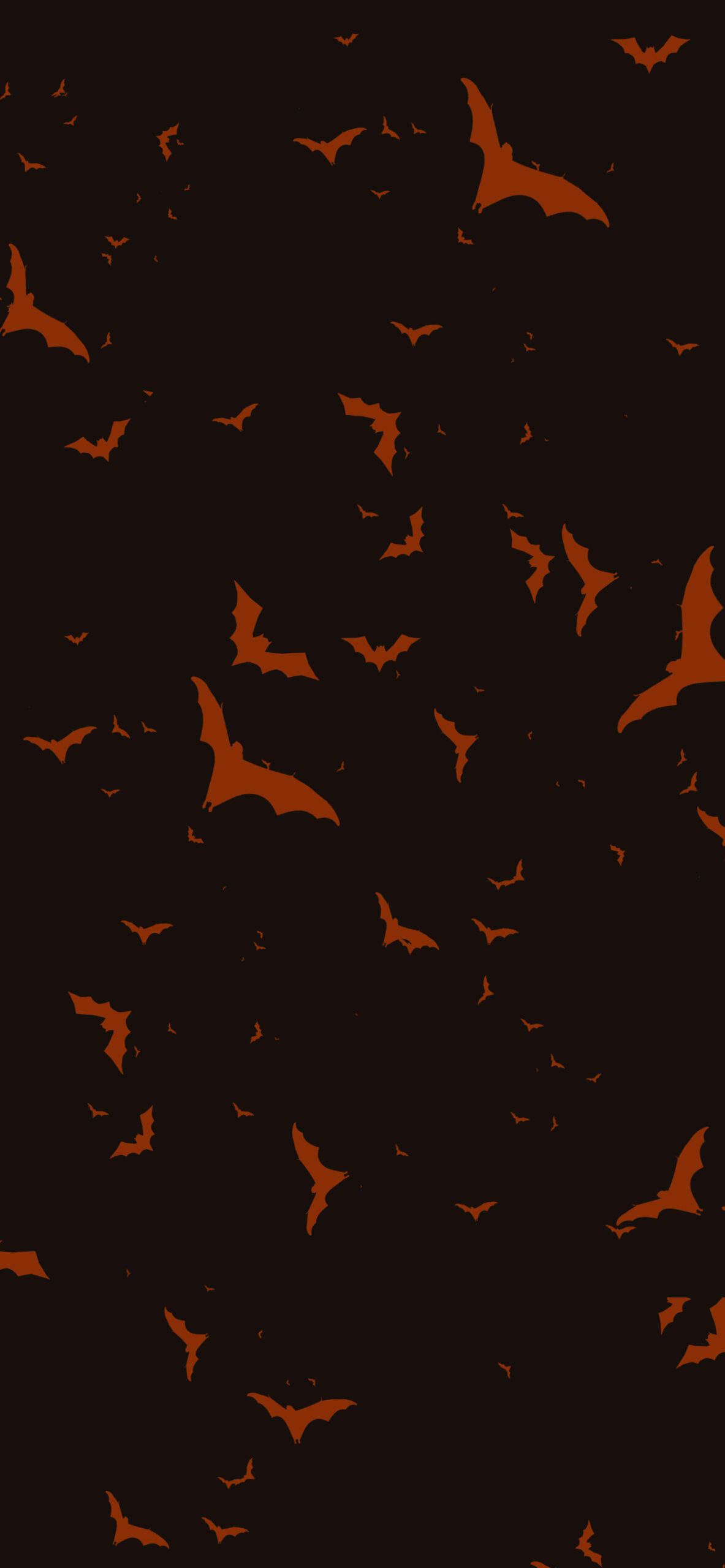 halloween bats black minimalist background
