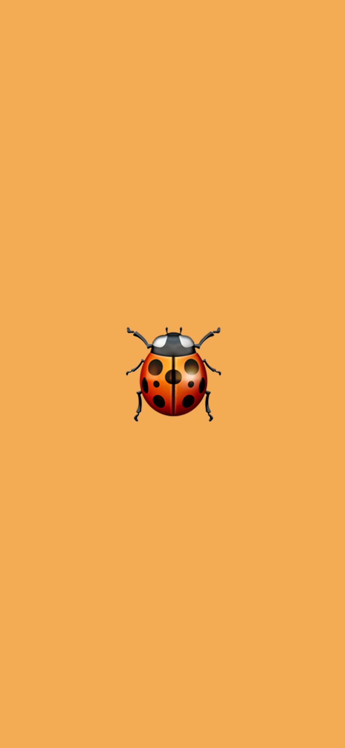 lady beetle aesthetic emoji wallpaper