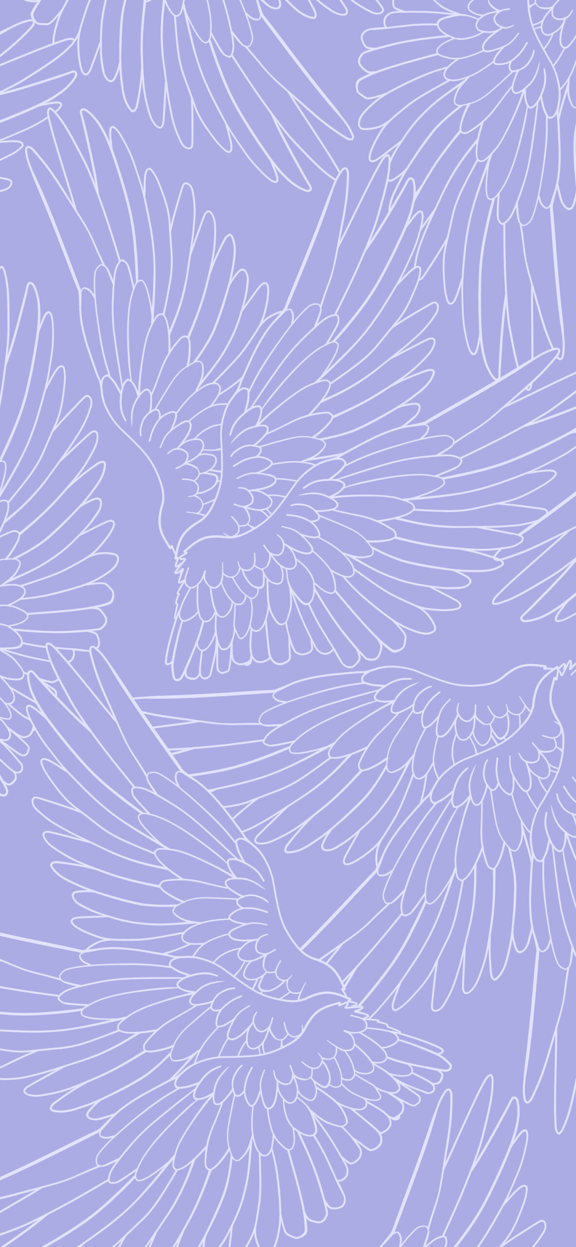 angel wings purple wallpaper
