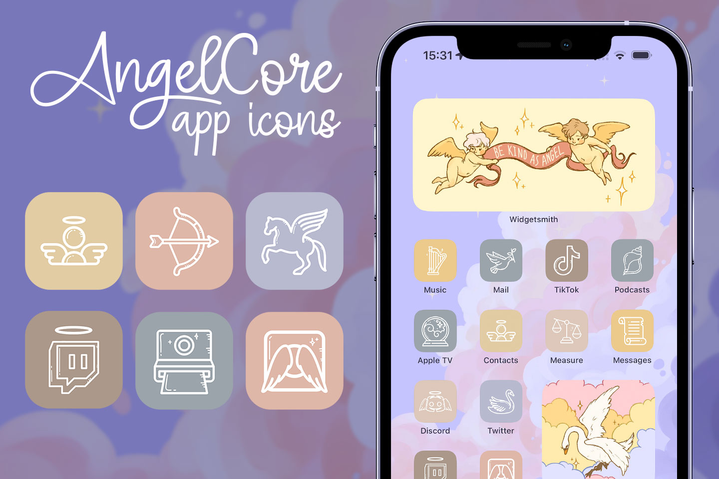 Pack d’icônes de l’application Angelcore