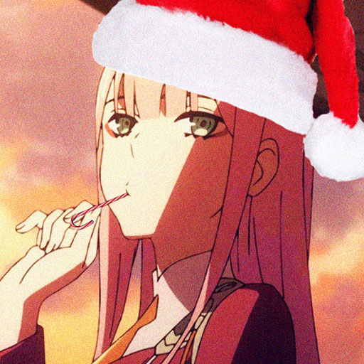 anime christmas pfp 11