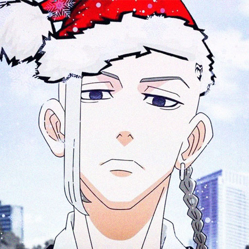 anime christmas pfp 15