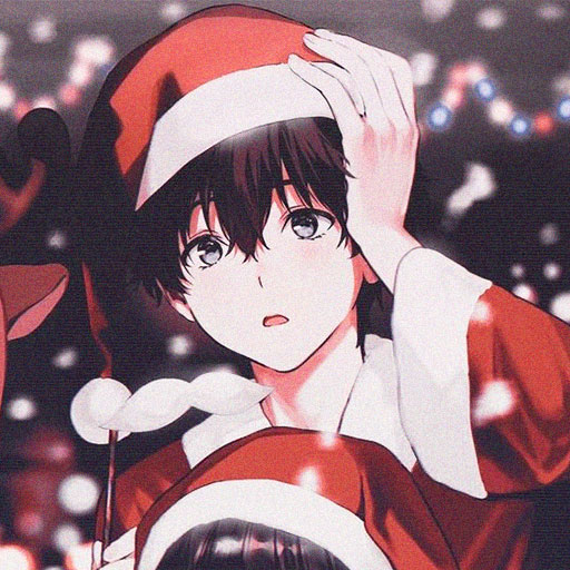 anime christmas pfp 2