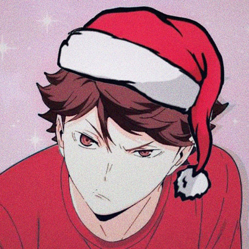anime christmas pfp 20