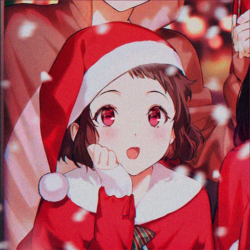 anime christmas pfp 3