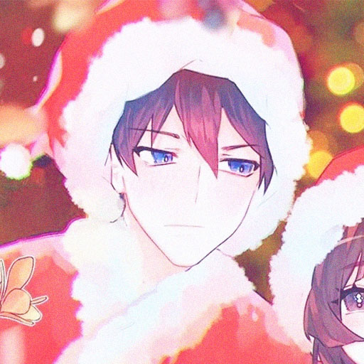 anime christmas pfp 35