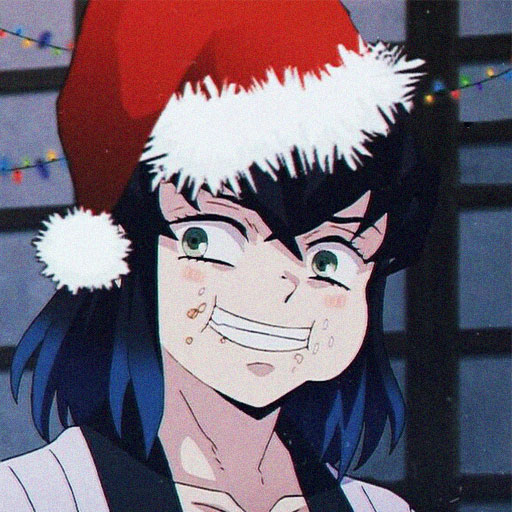 anime christmas pfp 7