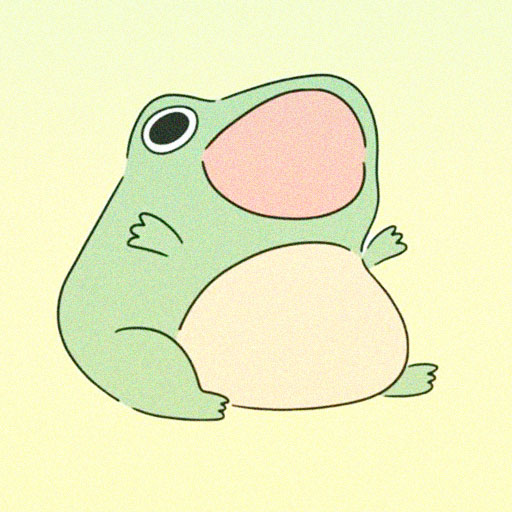 cute frog pfp 2