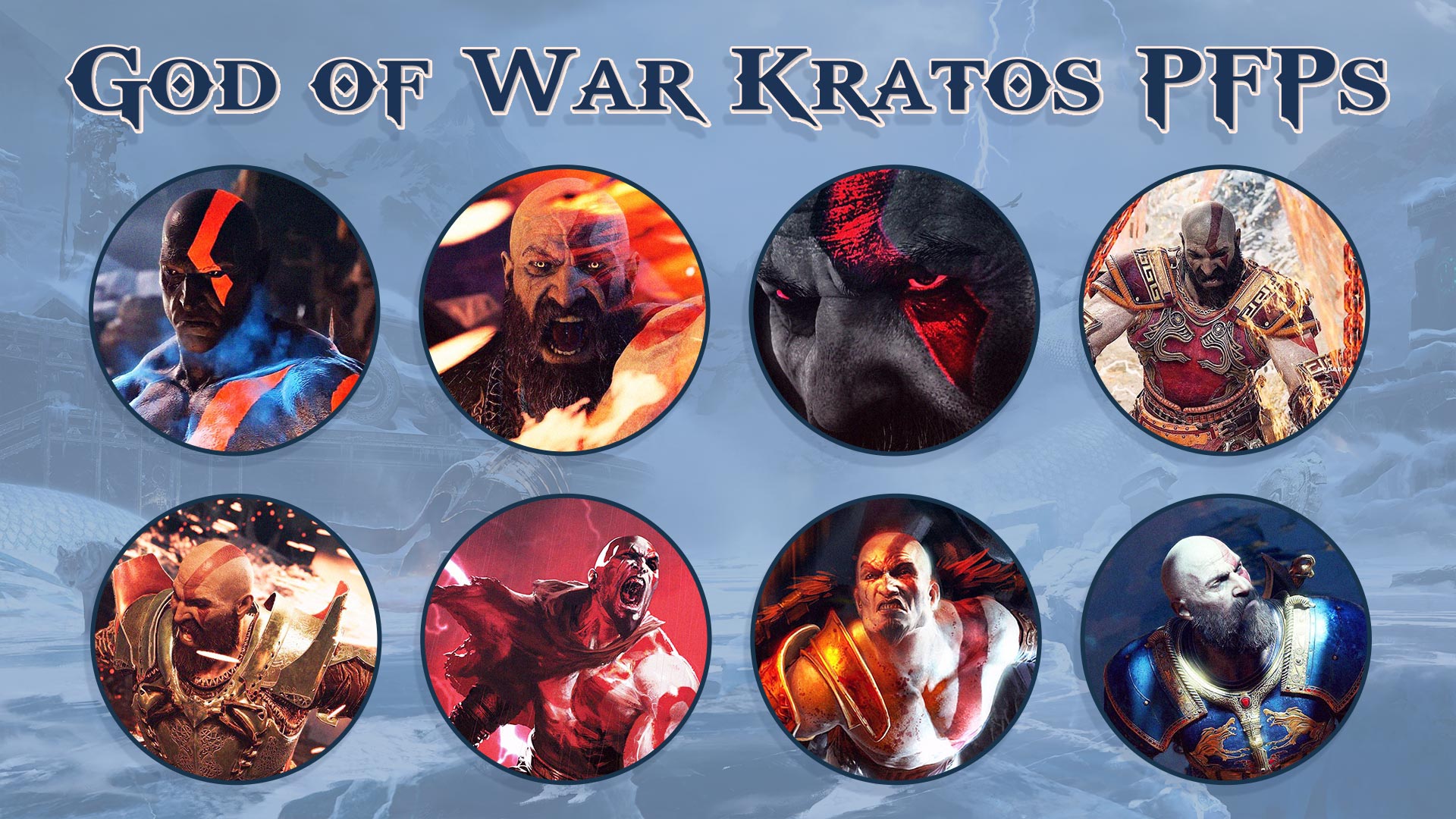 god of war kratos pfps