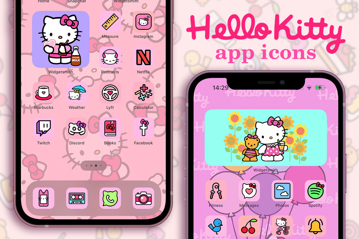 hello kitty app icons pack