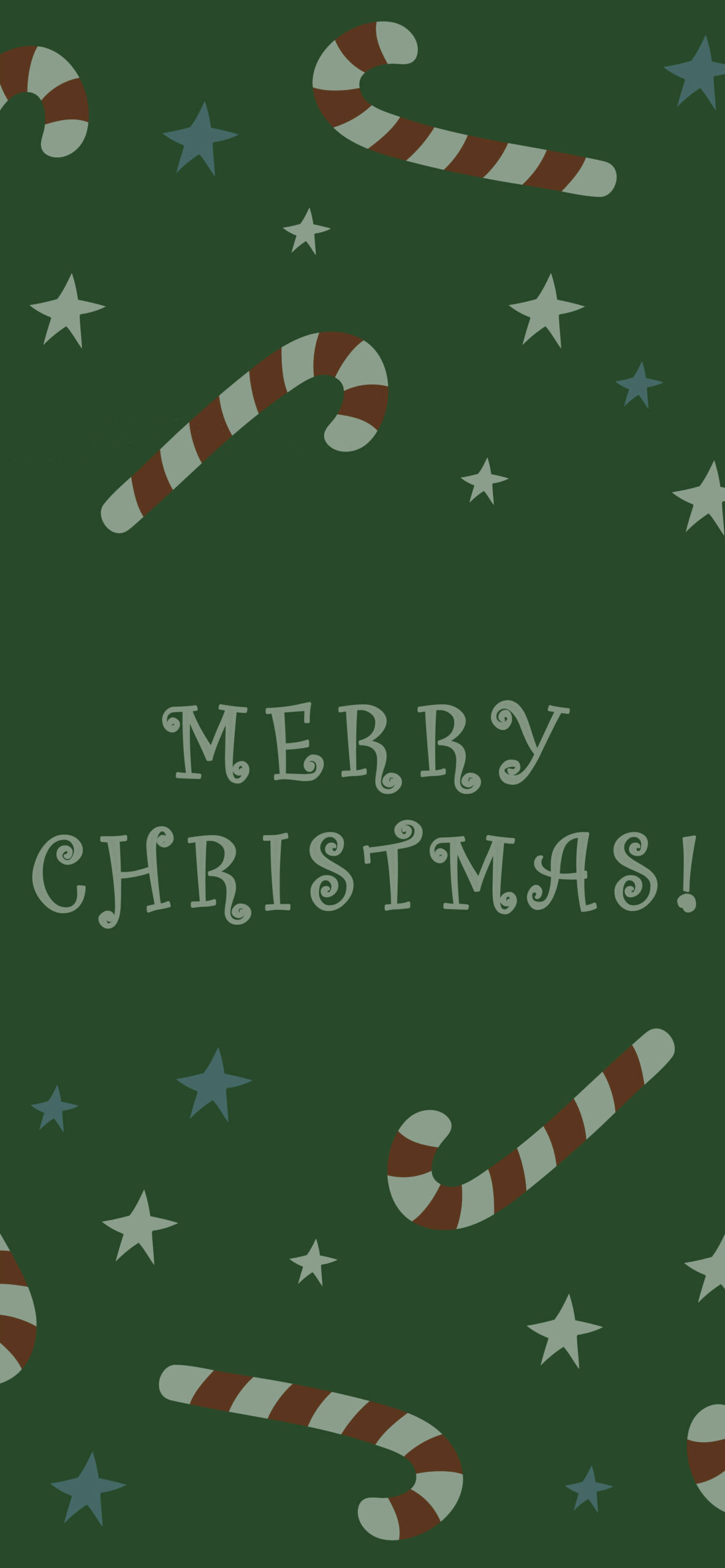 Merry Christmas Green Wallpaper - Aesthetic Christmas Wallpaper