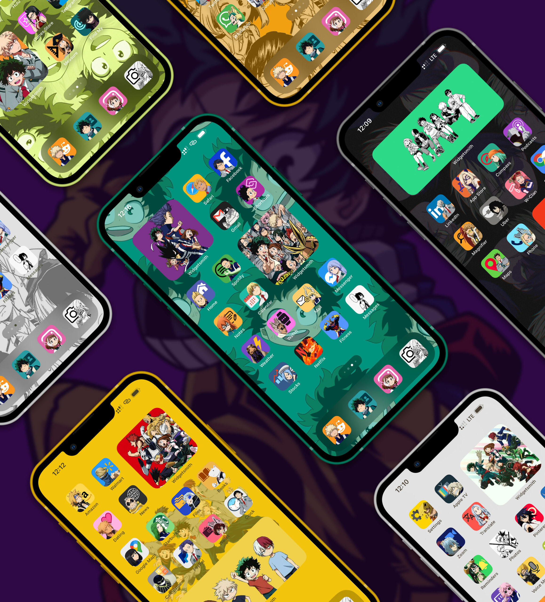 mha app icons pack preview 1