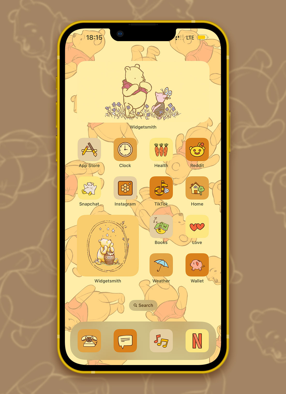 winnie the pooh app icons pack preview 3