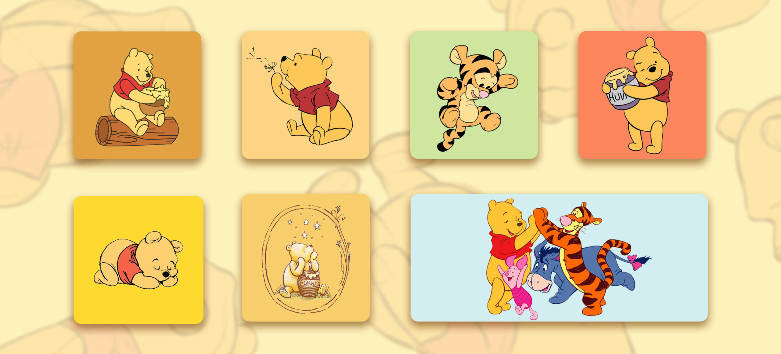 winnie the pooh widgets pack preview 5