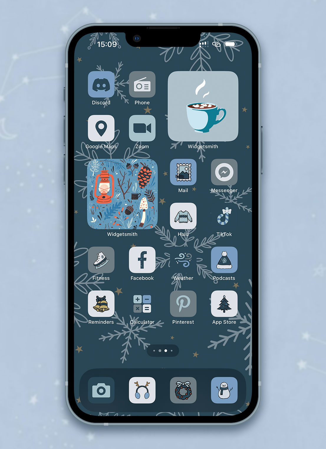winter aesthetic app icons pack preview 4