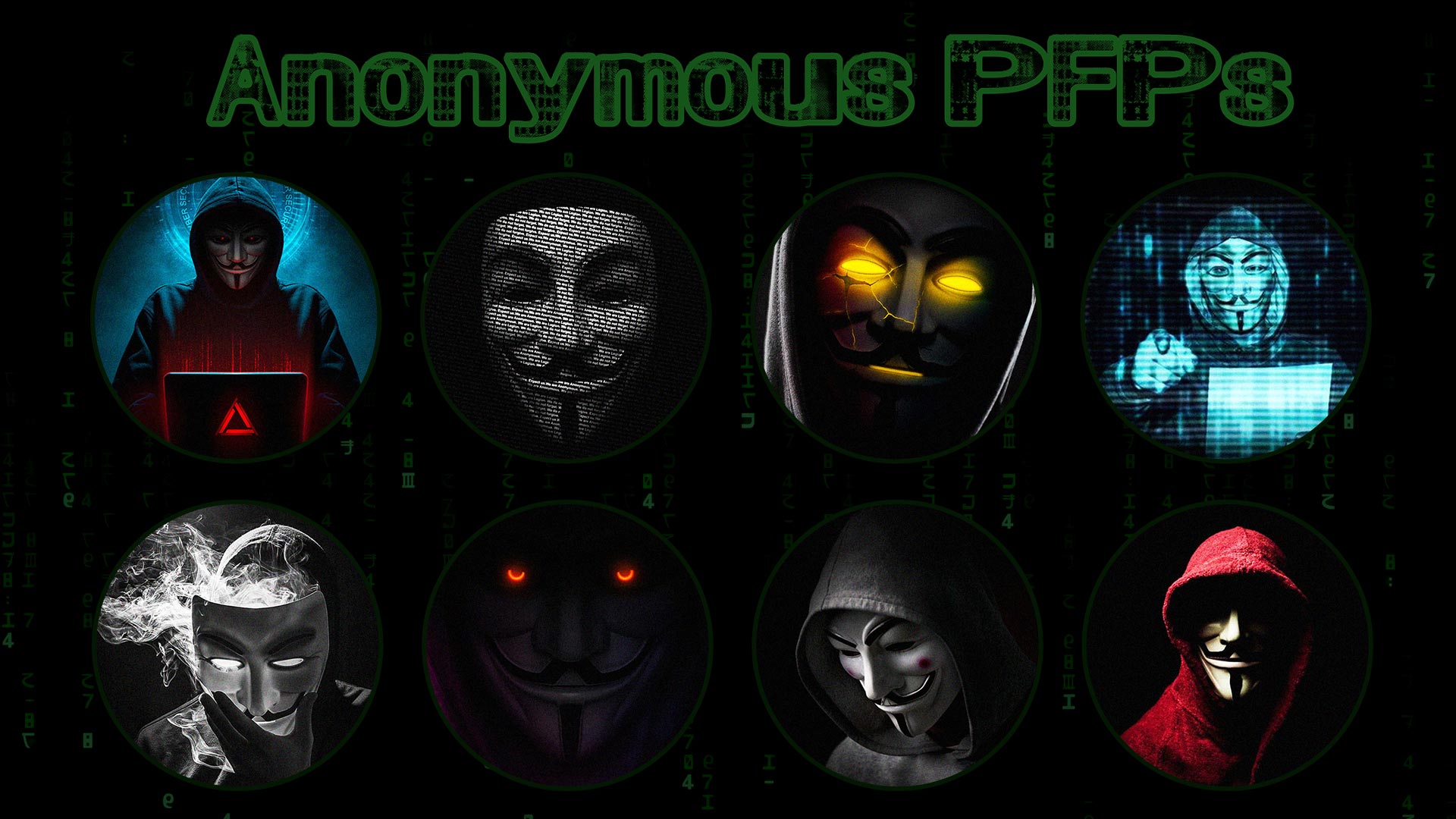 anonymous pfps