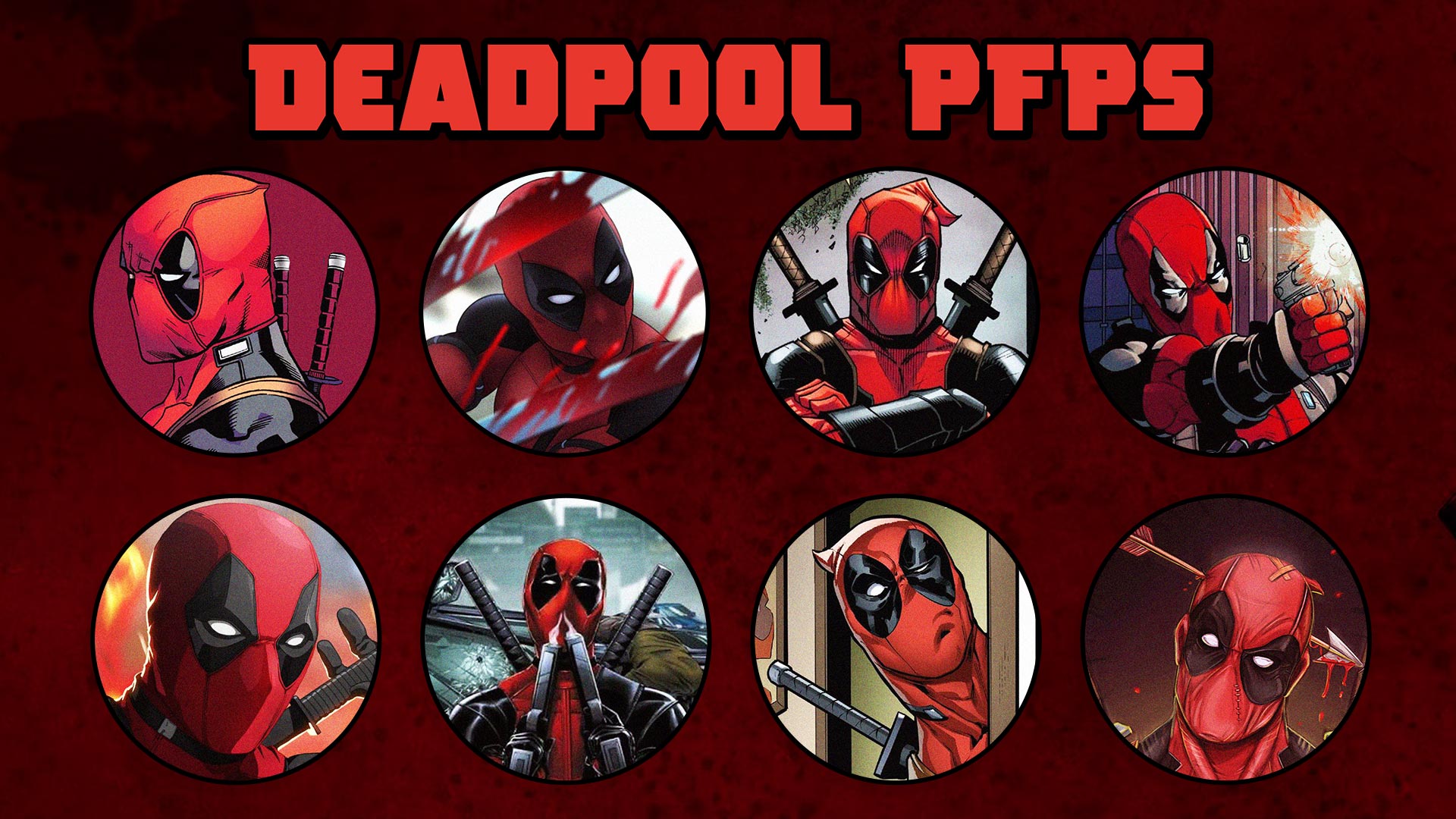 Deadpool profile pictures