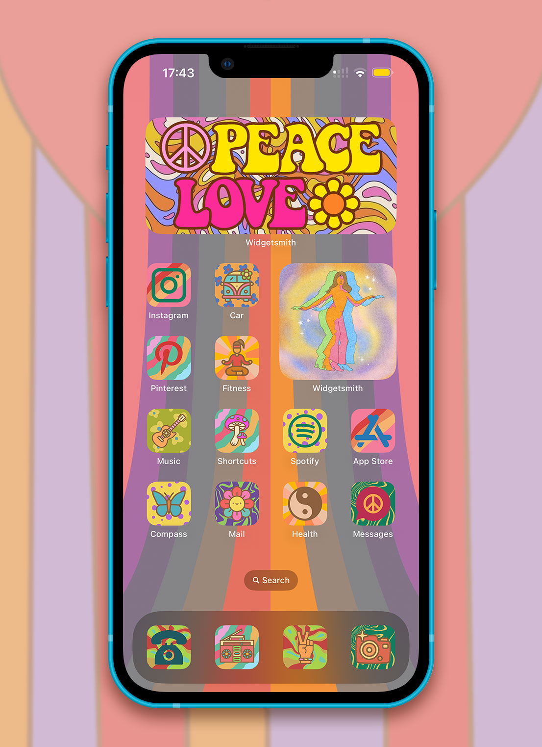 hippie app icons pack preview 3