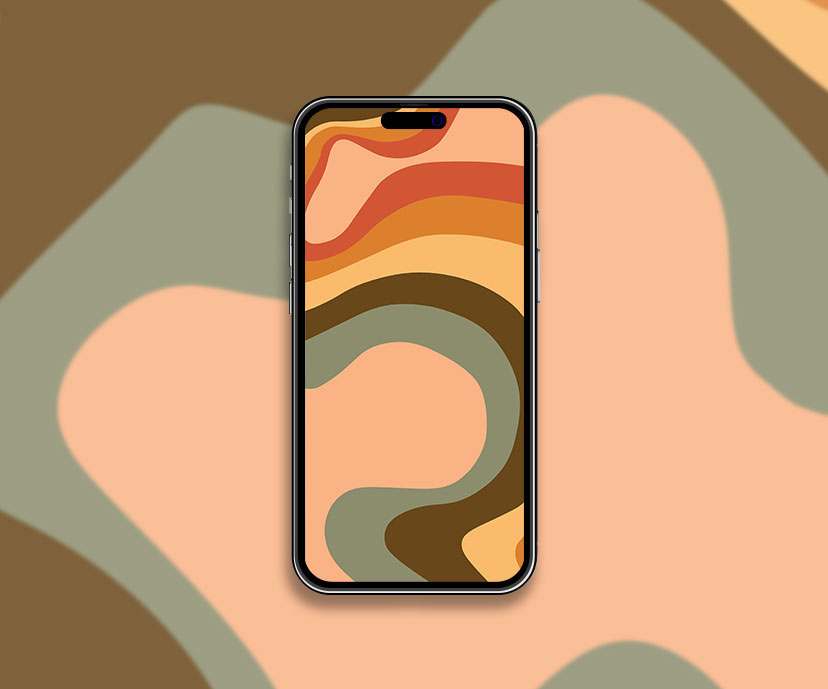 hippie liquid lines wallpapers collection