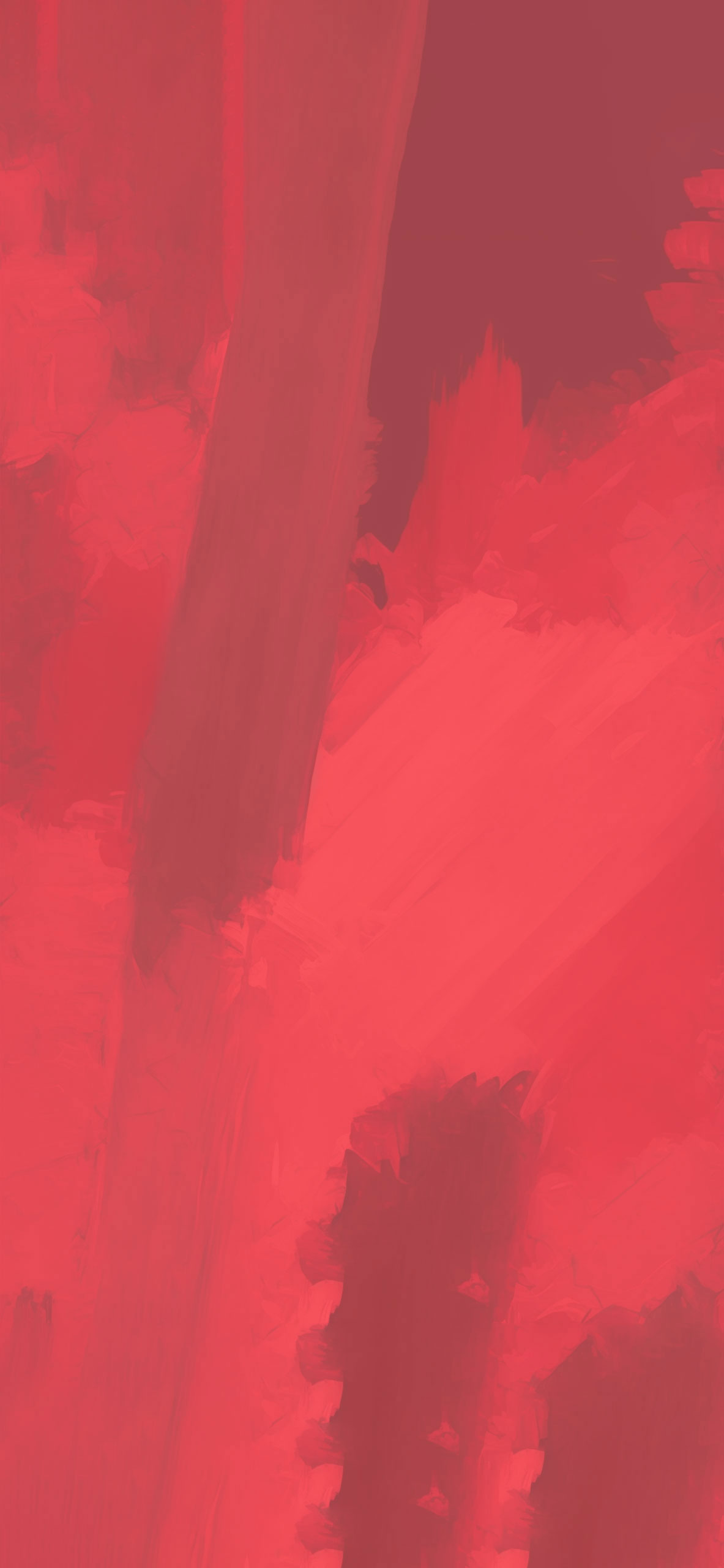 abstract art red background