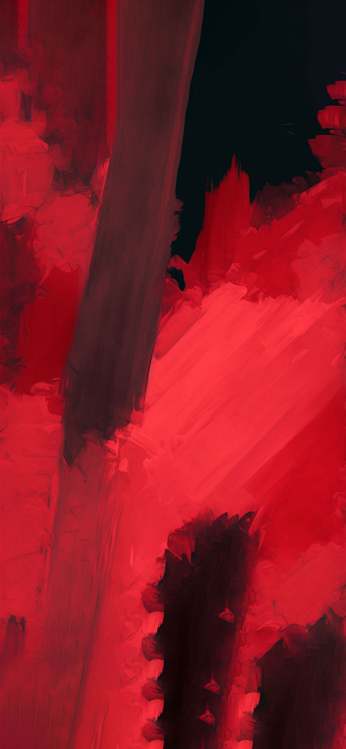 abstract art red wallpaper