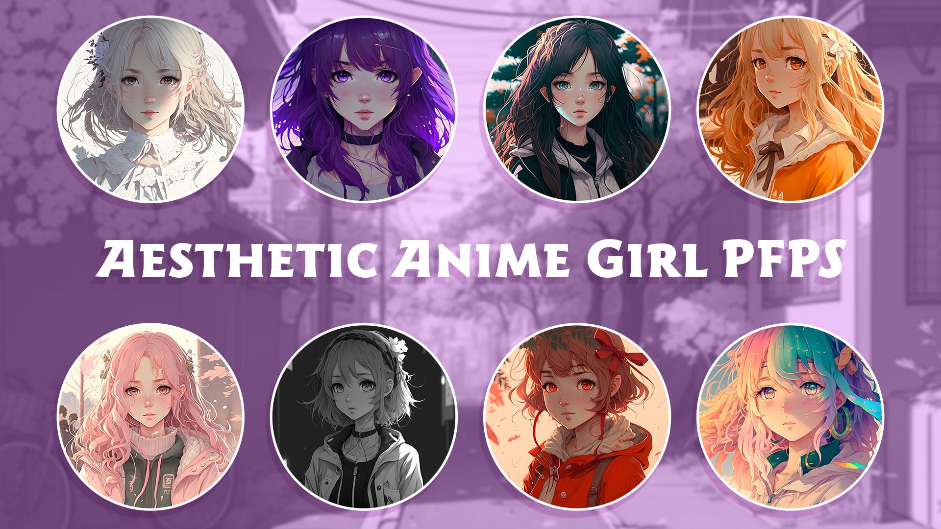 Aesthetic Anime Girl PFP - Cute Anime Girl PFP for TikTok, Discord
