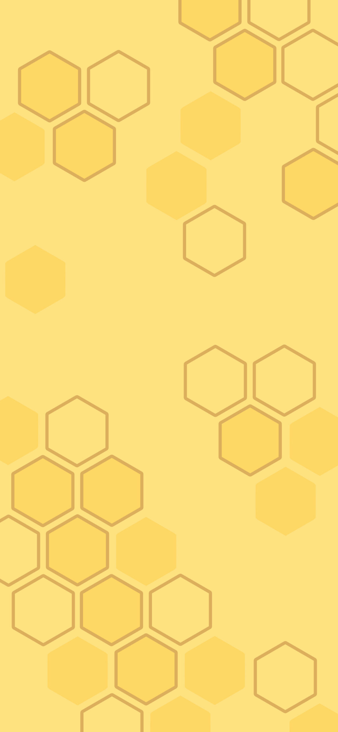 bees honeycomb yellow background