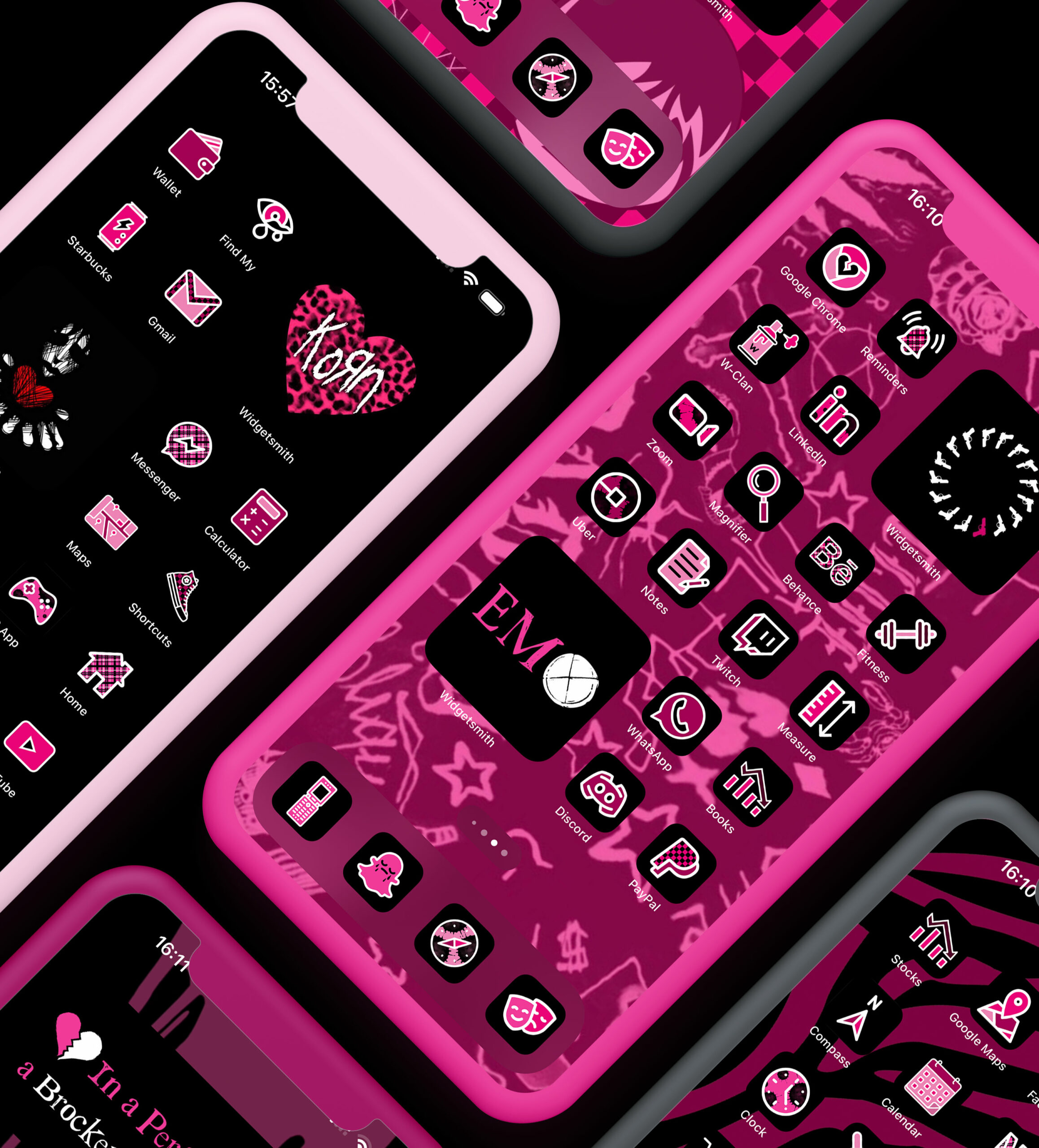emo app icons pack preview 1