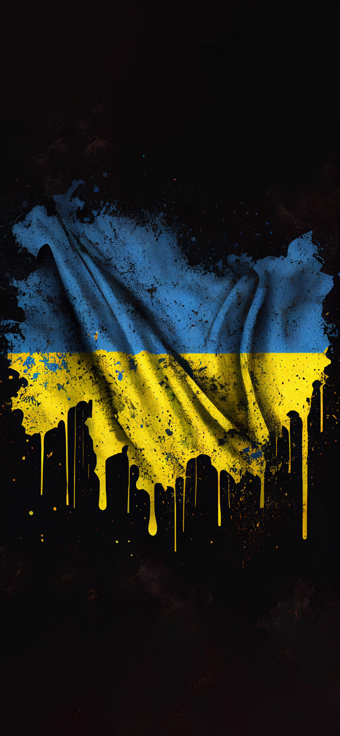glory to ukraine black wallpaper 3