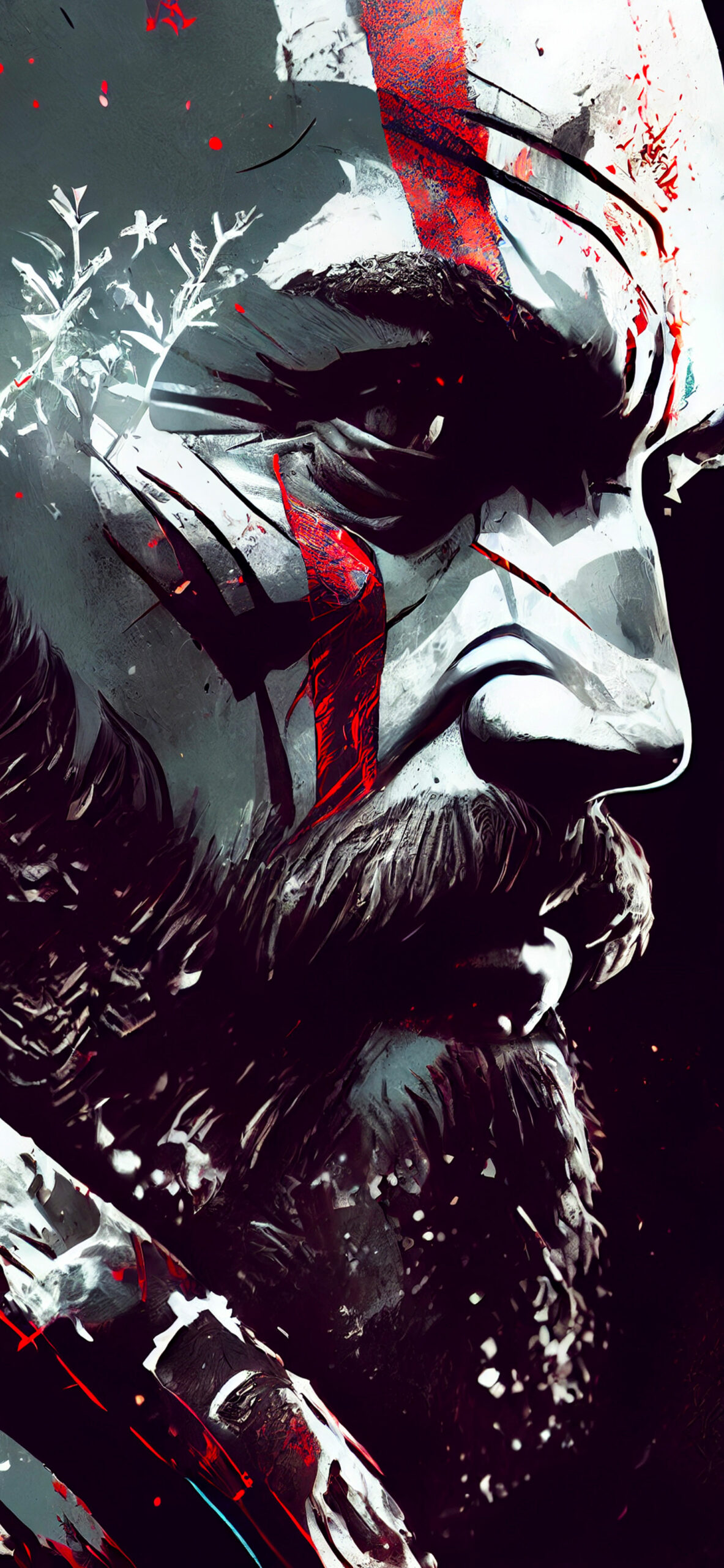 god of war kratos art wallpaper