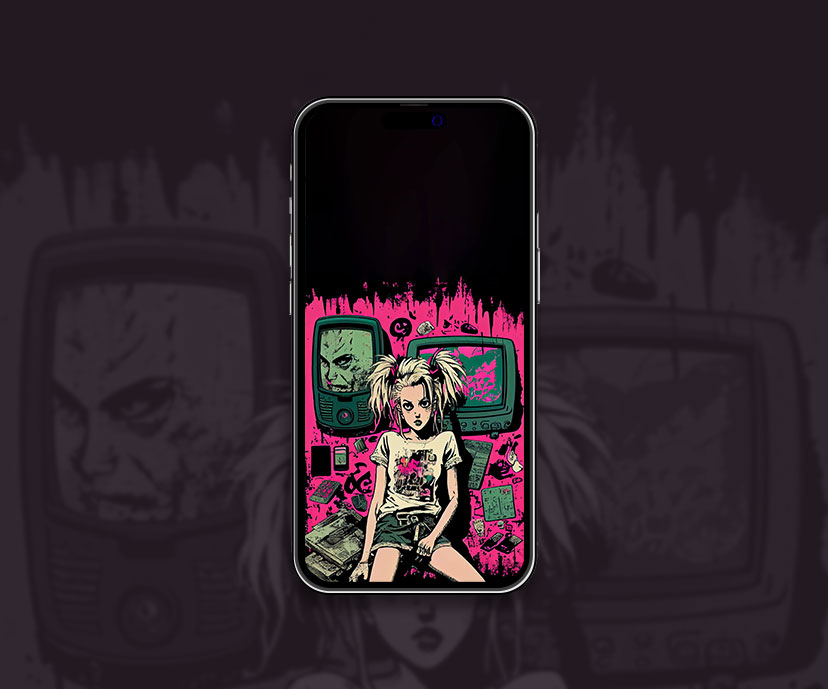 grunge girl aesthetic wallpapers collection